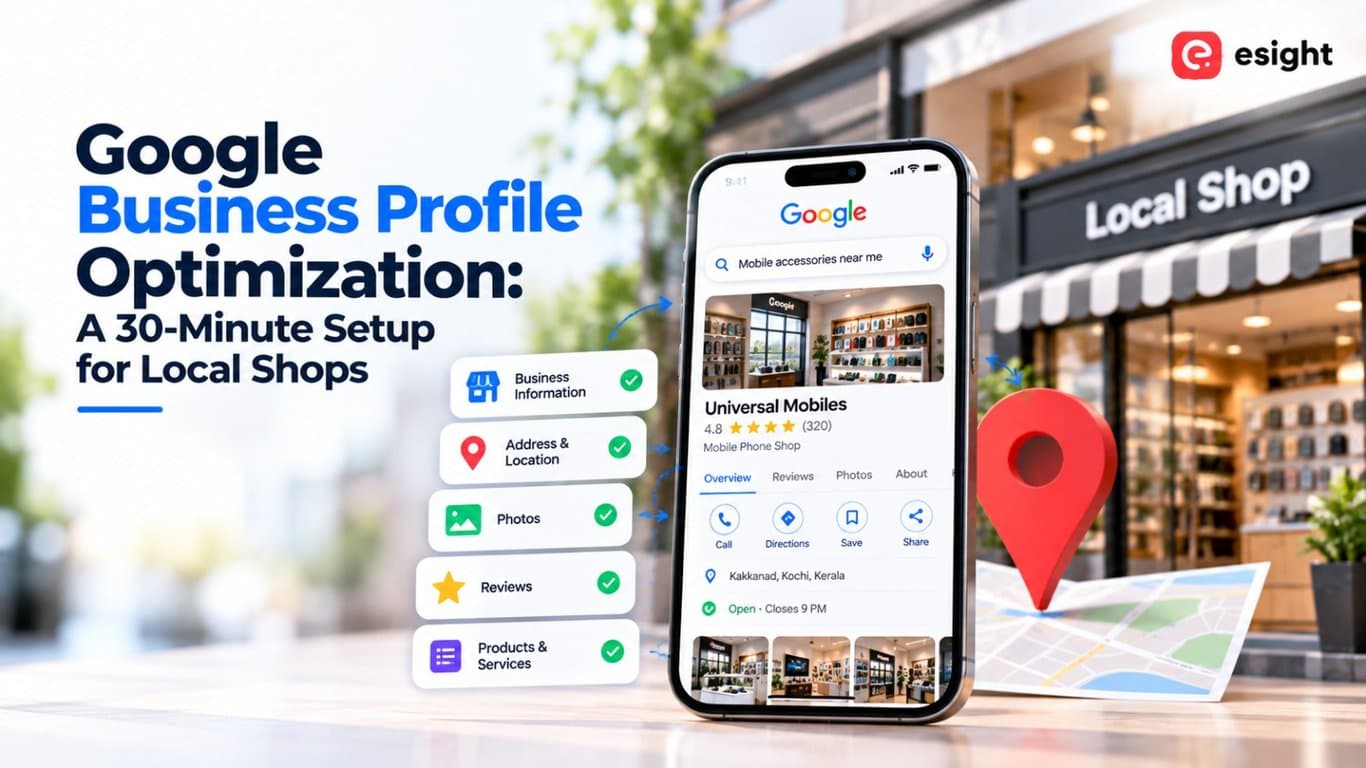 Google Business Profile Optimization: A 30-Minute Setup for Local Shops