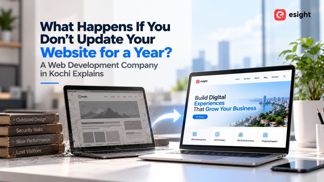What Happens If You Don't Update Your Website for a Year? A Web Development Company in Kochi Explains